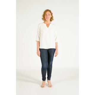 Blusa doble vista
