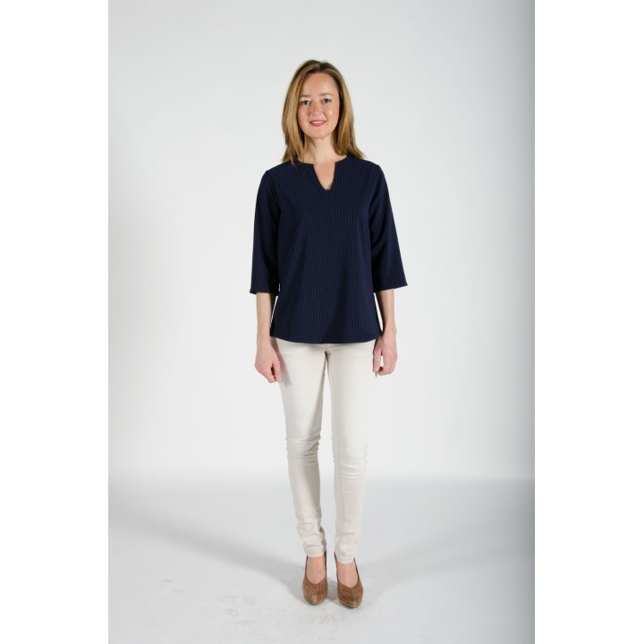 Blusa doble vista